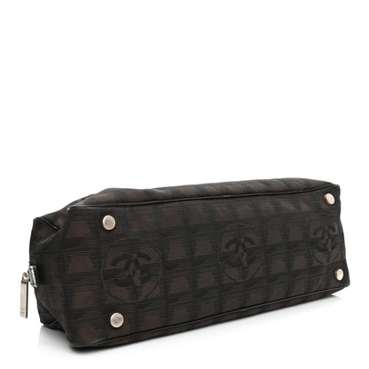 Chanel Nylon Travel Bowler Brown 4 of 11