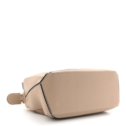 Loewe Grained Calfskin Small Puzzle Bag Sand 4 of 9