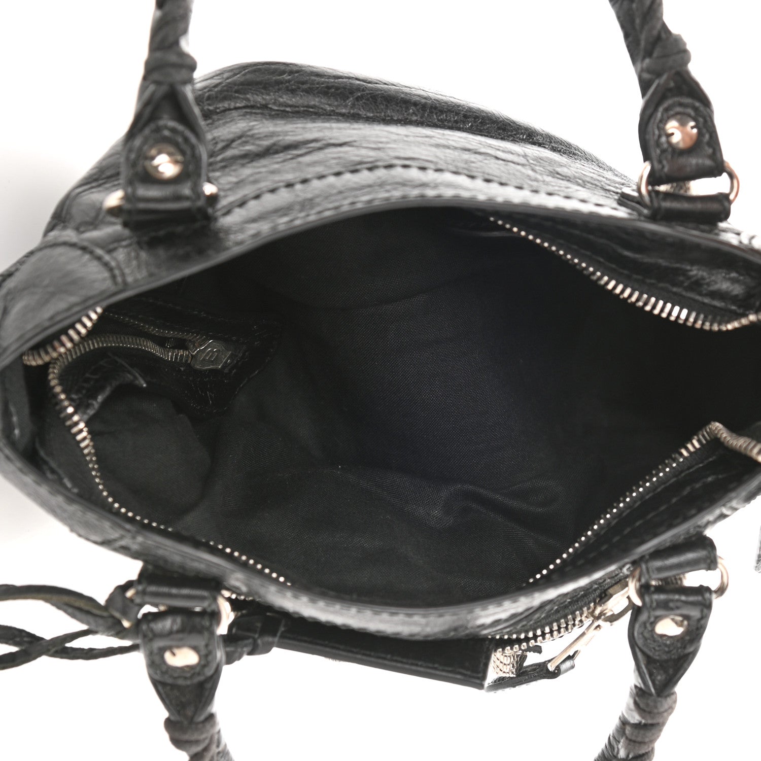 Balenciaga Agneau Giant 12 Silver Hardware Mini City Black 5 of 11