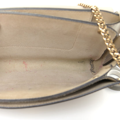Chloe Suede Calfskin Small Faye Shoulder Bag Motty Grey 7 of 18