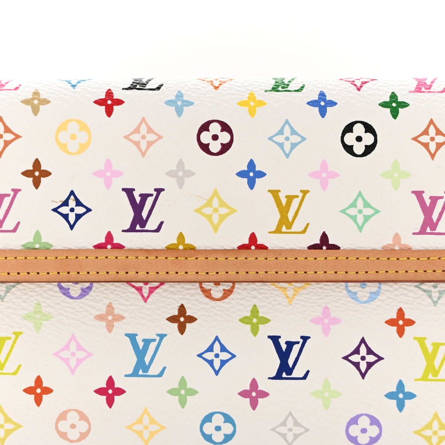 Monogram Multicolor Porte Tresor International Wallet White