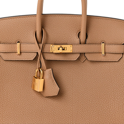 Hermes Togo Birkin 25 Chai 7 of 10