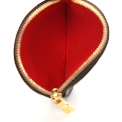 Louis Vuitton Monogram 2017 Christmas Animation Round Coin Purse 5 of 8