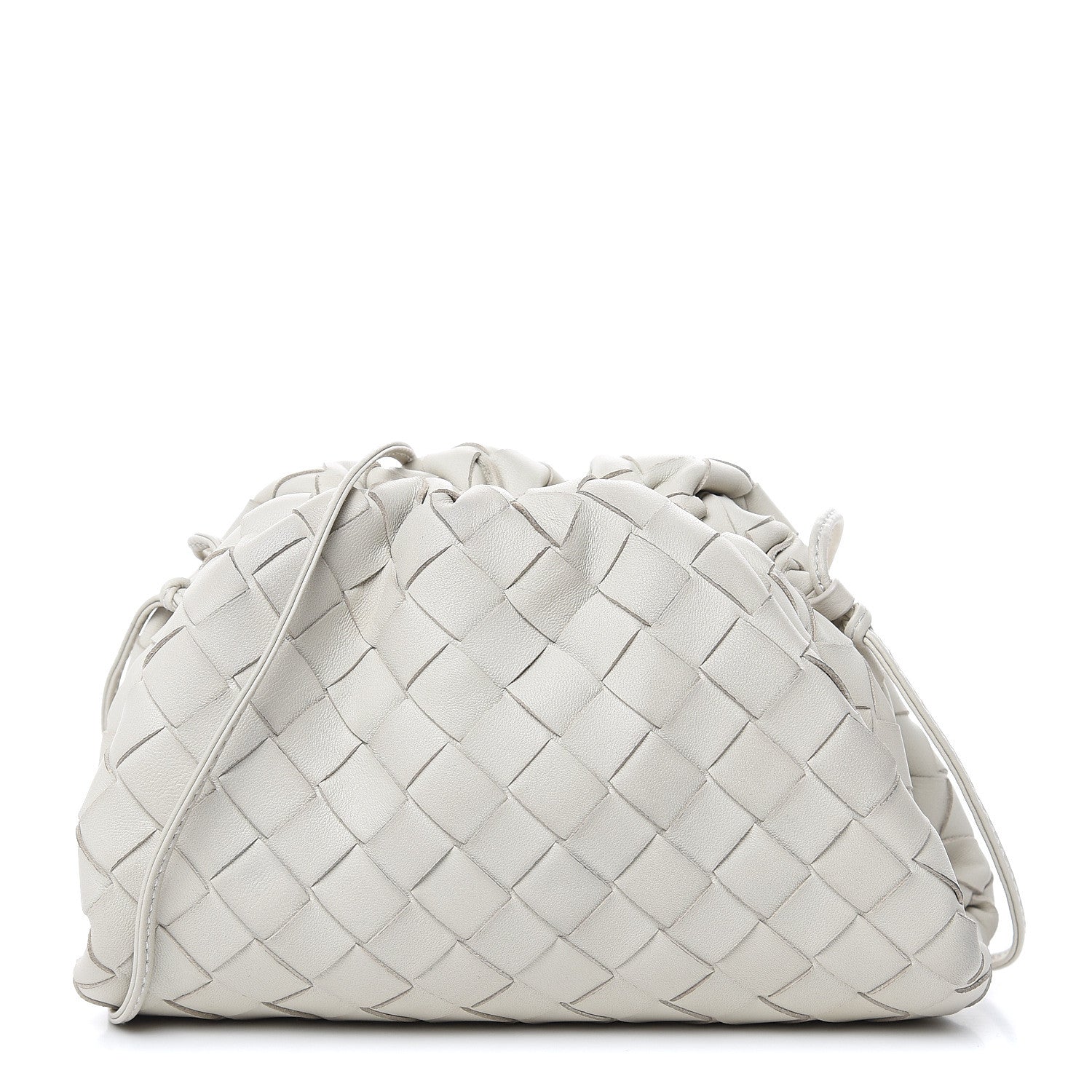 Bottega Veneta Nappa Intrecciato The Mini Pouch Plaster 1 of 13