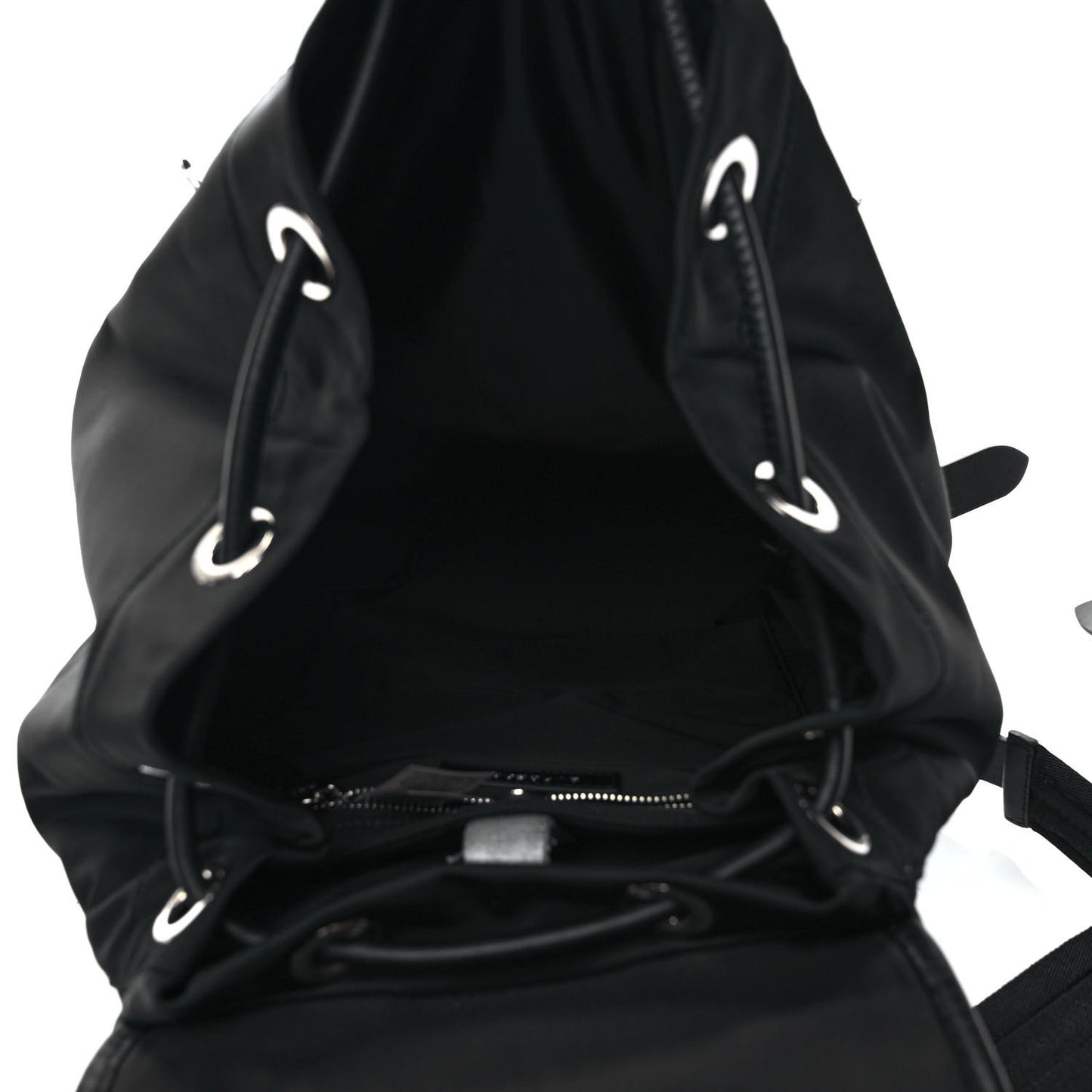 Nylon Backpack Black