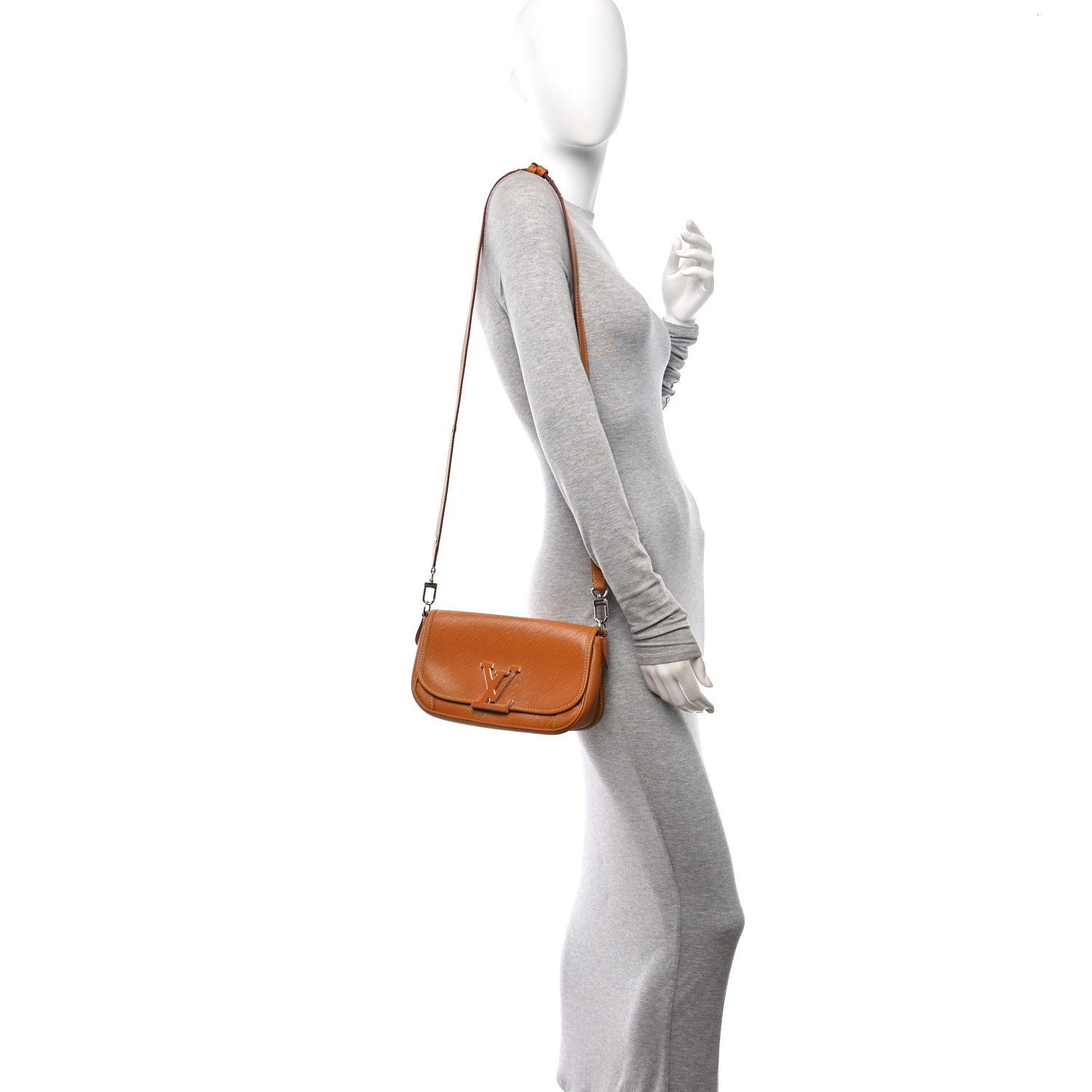 Louis Vuitton Epi Buci Crossbody Gold Honey 2 of 9