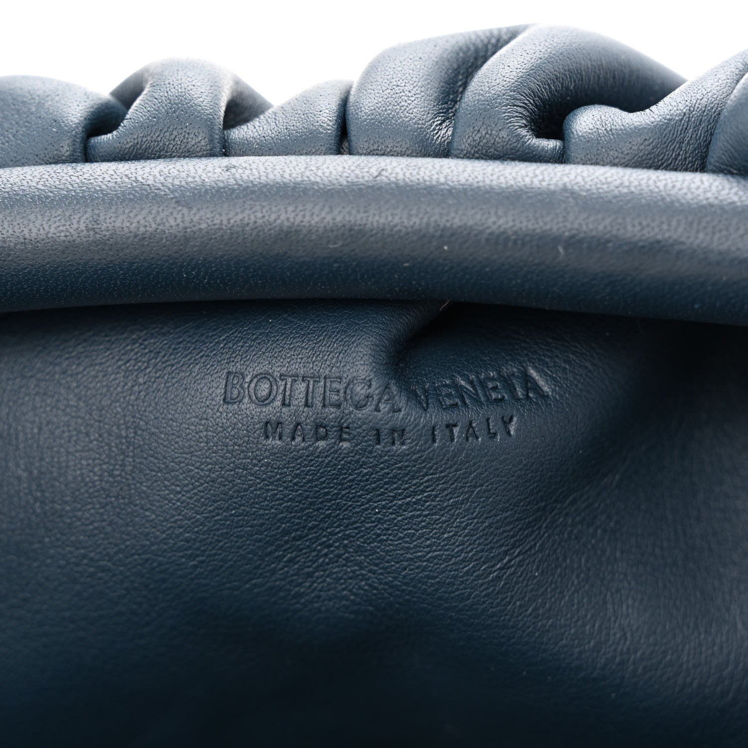 Bottega Veneta Butter Calfskin The Mini Pouch Deep Blue 6 of 10