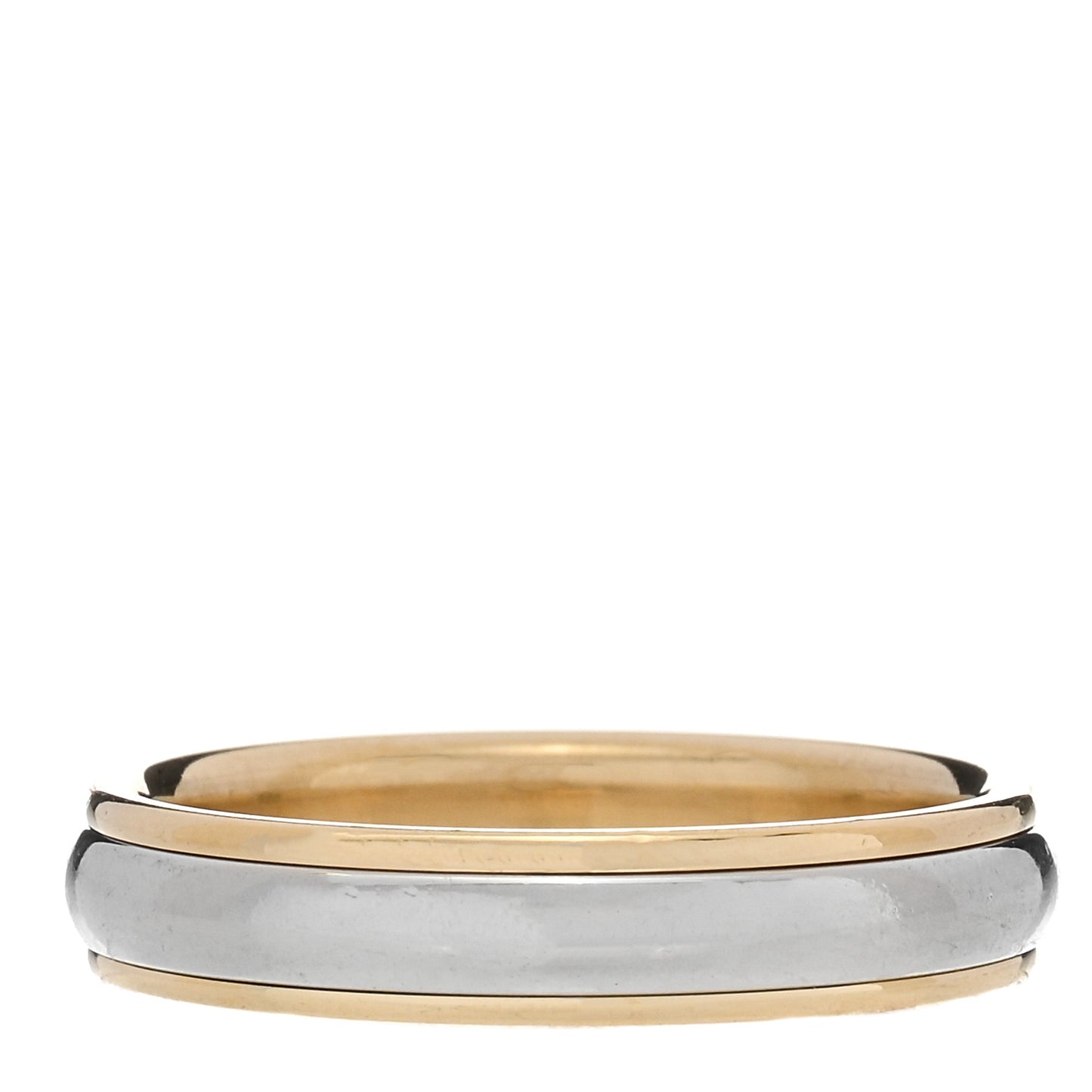 Platinum 18K Yellow Gold 4mm Together Milgrain Wedding Band Ring 54 7