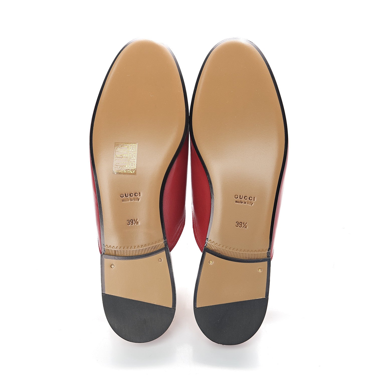 Gucci Malaga Kid Womens Princetown Slippers 39.5 Hibiscus Red 5 of 9
