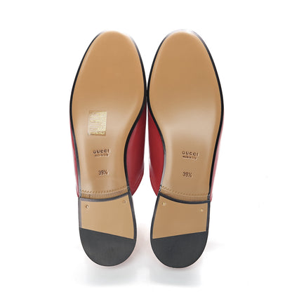 Gucci Malaga Kid Womens Princetown Slippers 39.5 Hibiscus Red 5 of 9