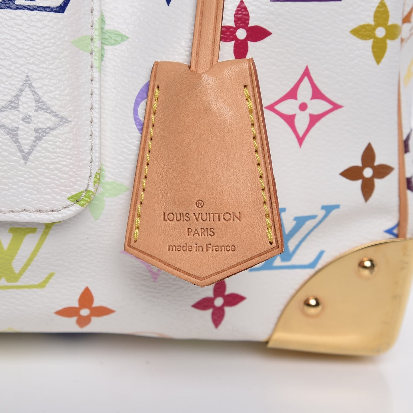 Monogram Multicolor Speedy 30 White