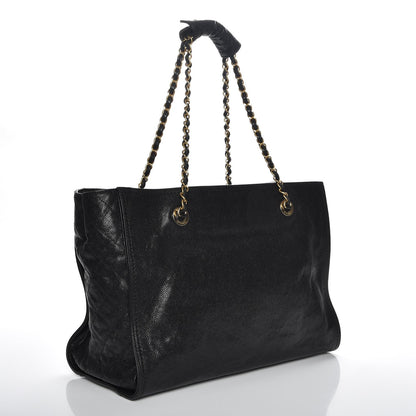 Chanel Caviar Large Edy Reissue Tote Black 3 of 7
