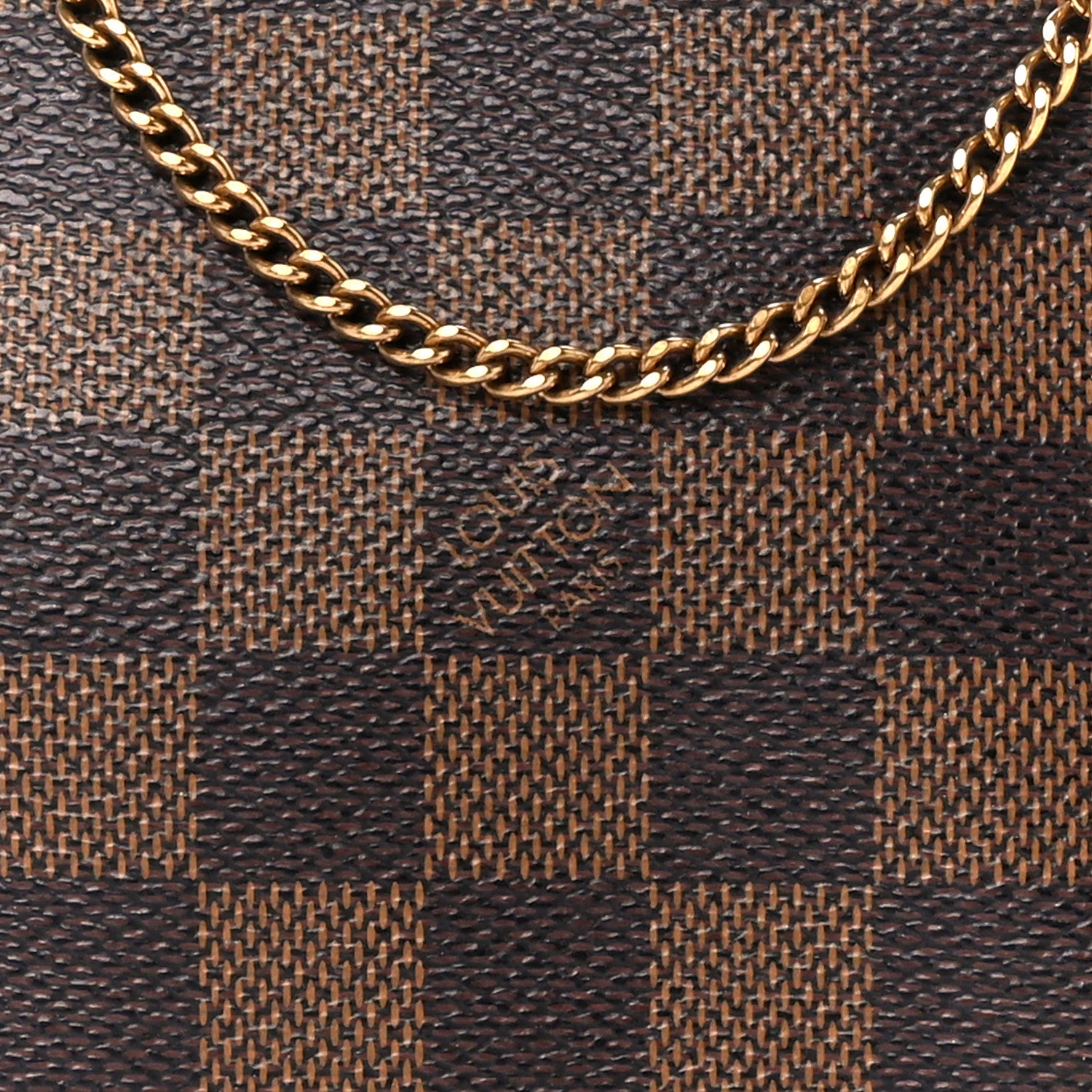 Louis Vuitton Damier Ebene Mini Pochette Accessories 9 of 11
