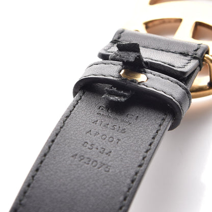 Gucci Calfskin Double G 30mm Belt 85 34 Black 5 of 7