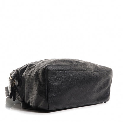 Gucci Guccissima Medium Classic Backpack Black 4 of 7