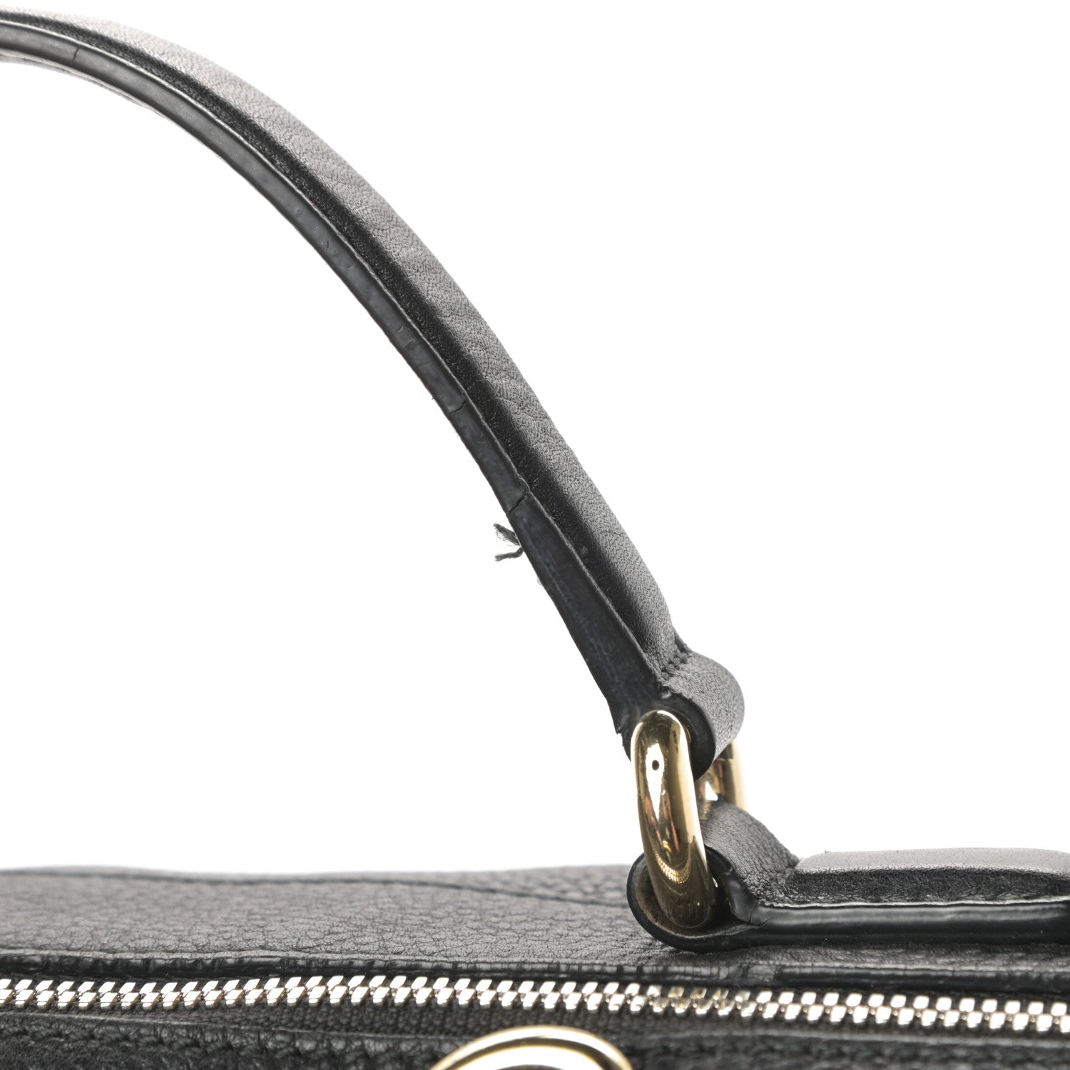 Gucci Pebbled Calfskin Medium Soho Boston Black 16 of 17
