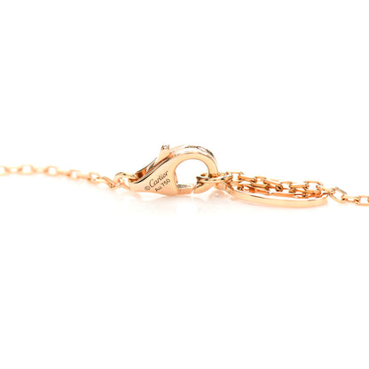 Cartier 18K Pink Gold Diamond SM D'Amour Pendant Necklace 3 of 5