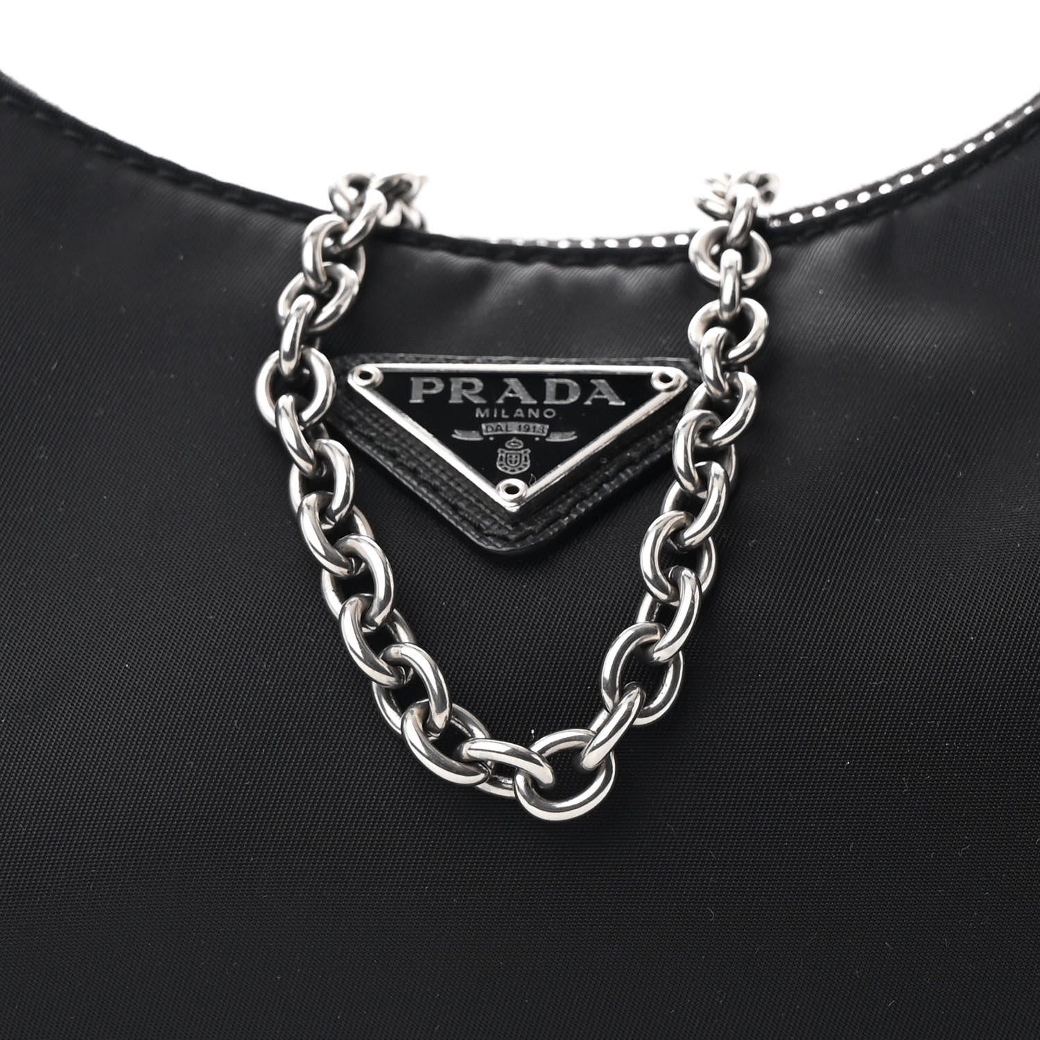 Prada Nylon Re-Edition 2005 Shoulder Bag Black 9 of 11