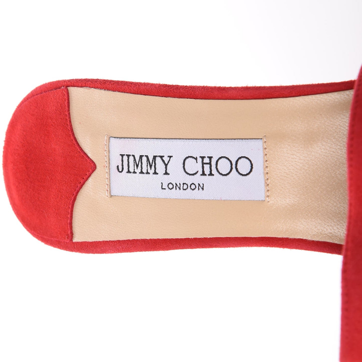 Suede Cork DeeDee Platform Sandals 39 Red