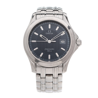 Omega Stainless Steel 36mm Seamaster 120M Quartz Watch Blue 2511.81 1 of 6