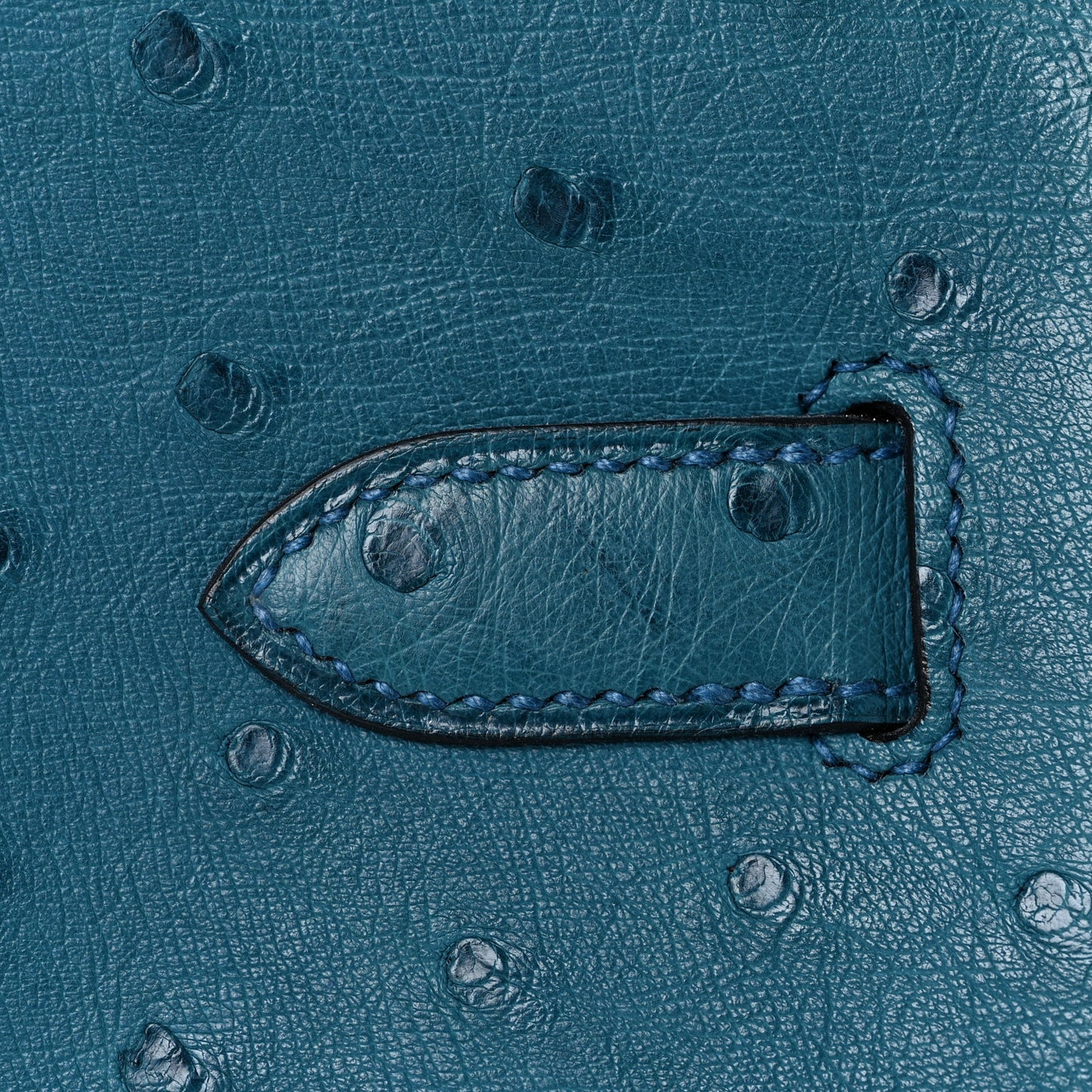Ostrich Birkin 30 Cobalt