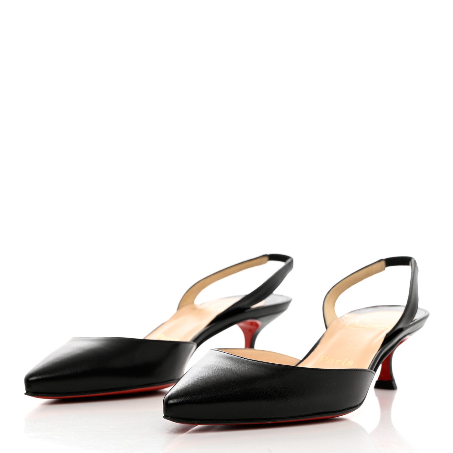 Kid Sharka 45 Slingback Pumps 38.5 Black