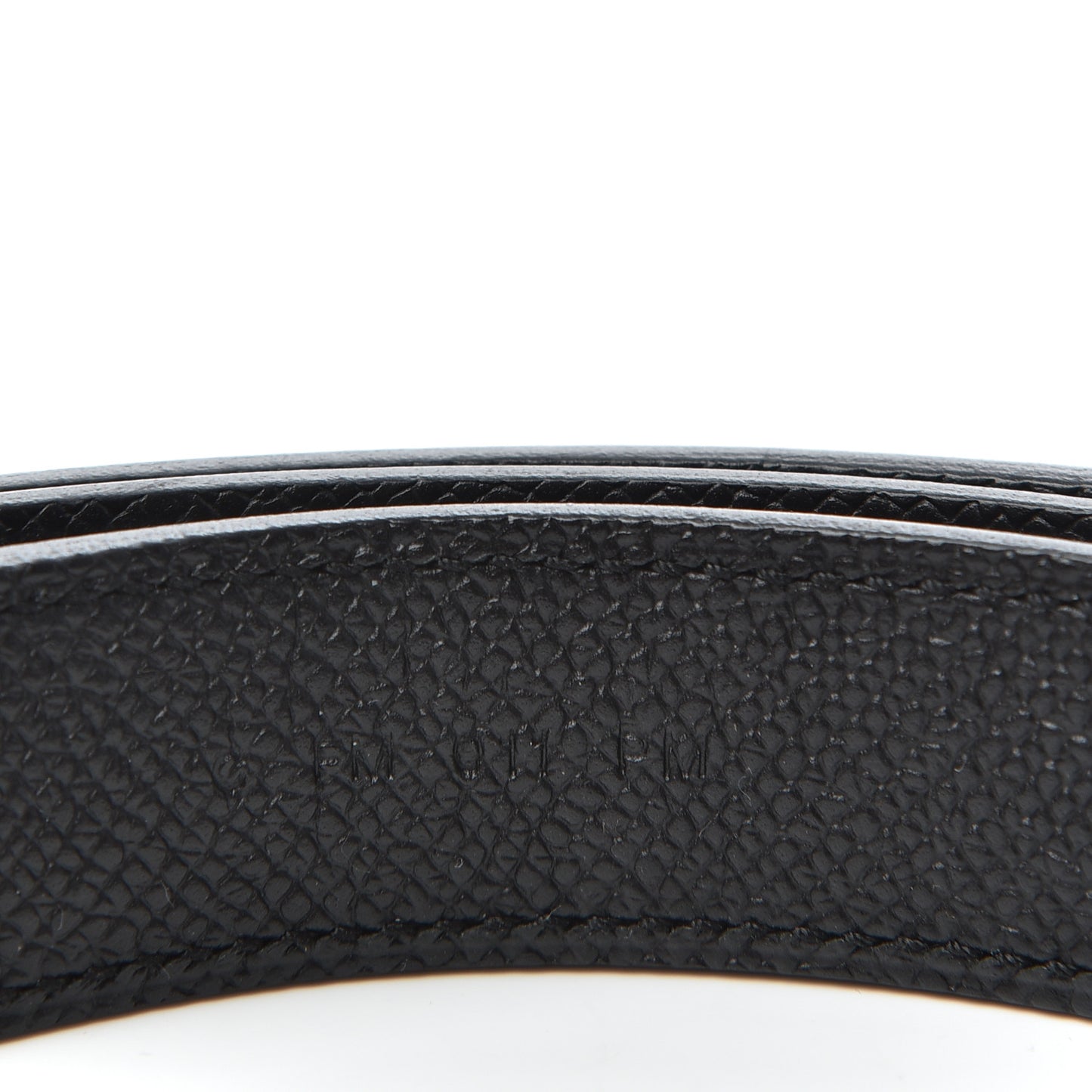 Epsom 25mm Mousqetons Tressage Shoulder Strap Black Craie Gold