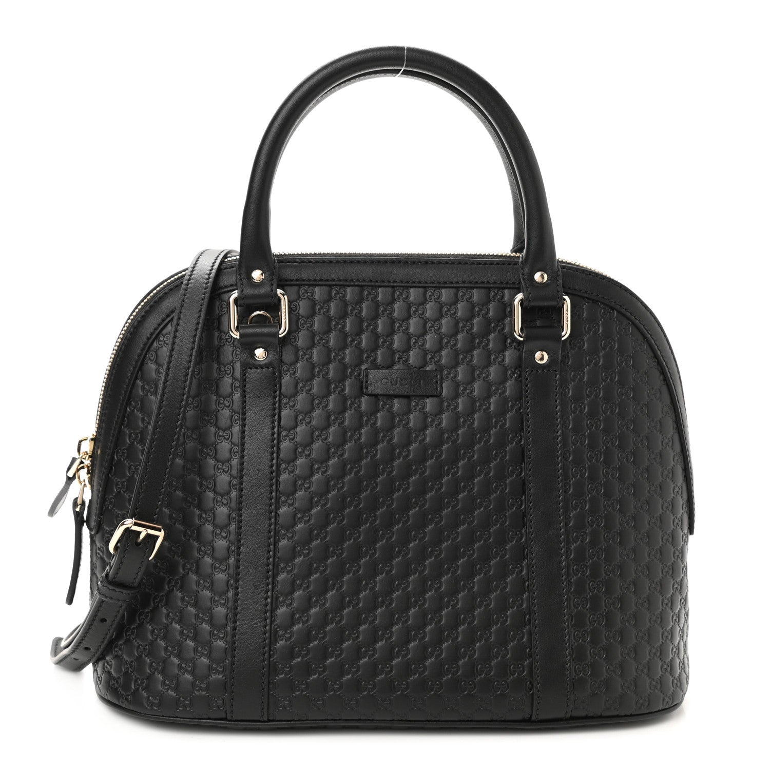 Gucci Microguccissima Medium Dome Bag Black 1 of 11