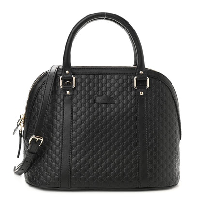 Gucci Microguccissima Medium Dome Bag Black 1 of 11