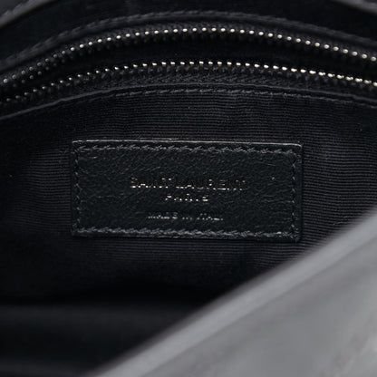 Saint Laurent Crinkled Calfskin Matelasse Monogram Niki Chain Wallet Fog 5 of 8