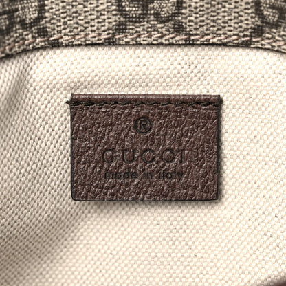 Gucci GG Supreme Monogram Neo Vintage Web Belt Bag Brown 6 of 10