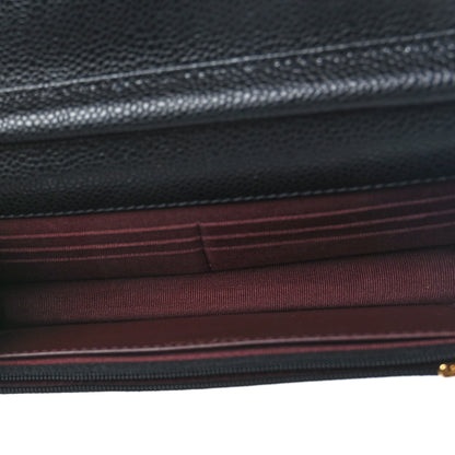Chanel Caviar Quilted Wallet on Chain WOC Black 5 of 9