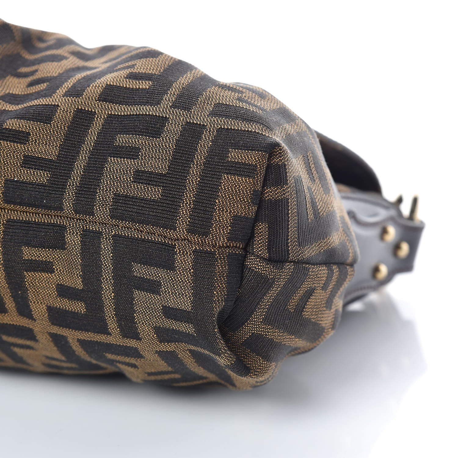 Fendi Zucca Medium Chef Shoulder Bag Tobacco 10 of 10