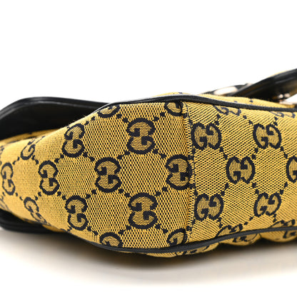 Gucci Monogram Multicolor Matelasse Diagonal Small GG Marmont Shoulder Bag Yellow Blue 9 of 10