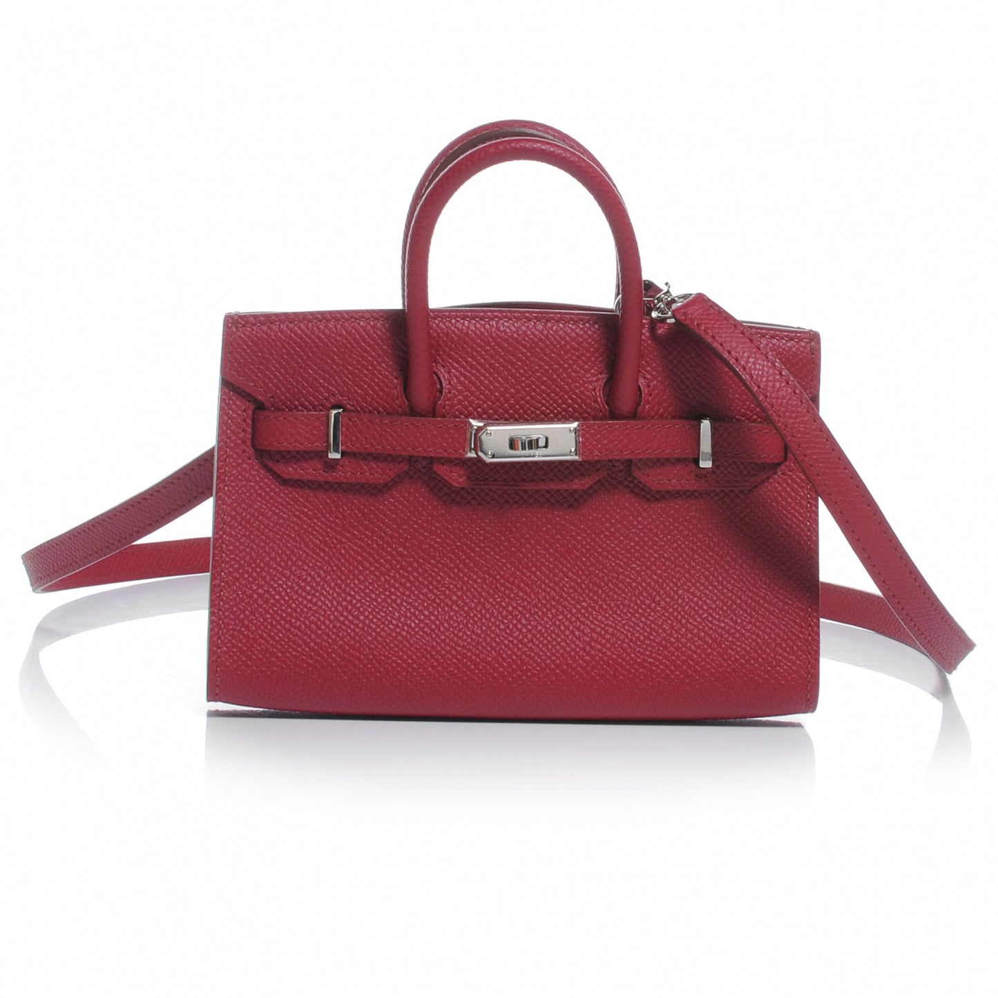 Epsom Tiny Birkin Rubis