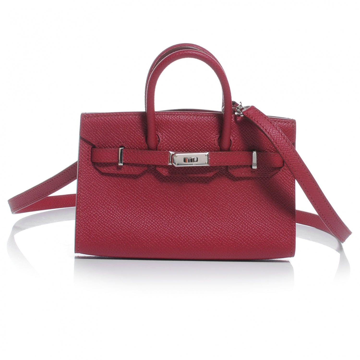 Hermes Epsom Tiny Birkin Rubis 1 of 9