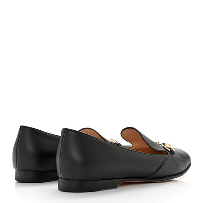 Gucci Calfskin Horsebit Loafers 37 Black 4 of 10
