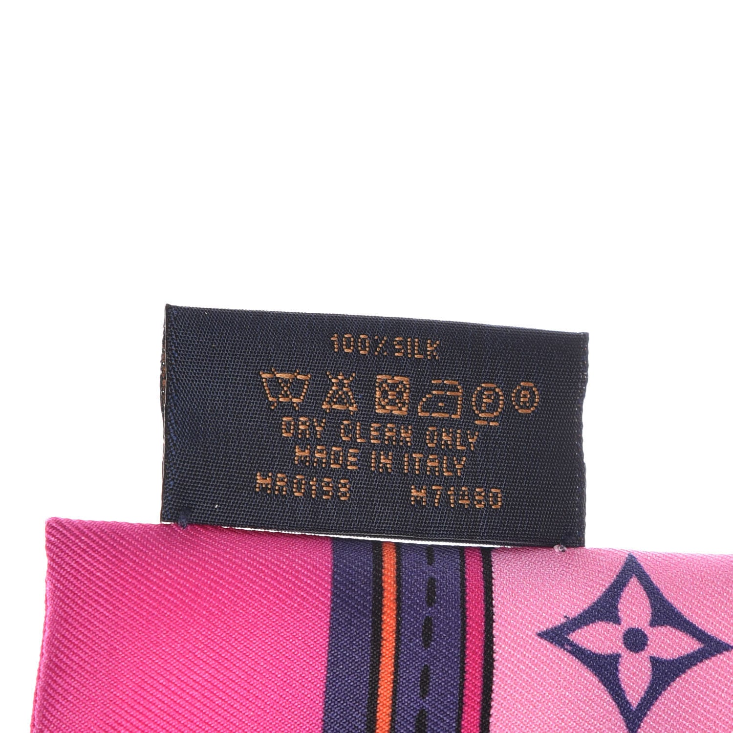 Louis Vuitton Silk Monogram Superstition Bandeau Rose 3 of 6