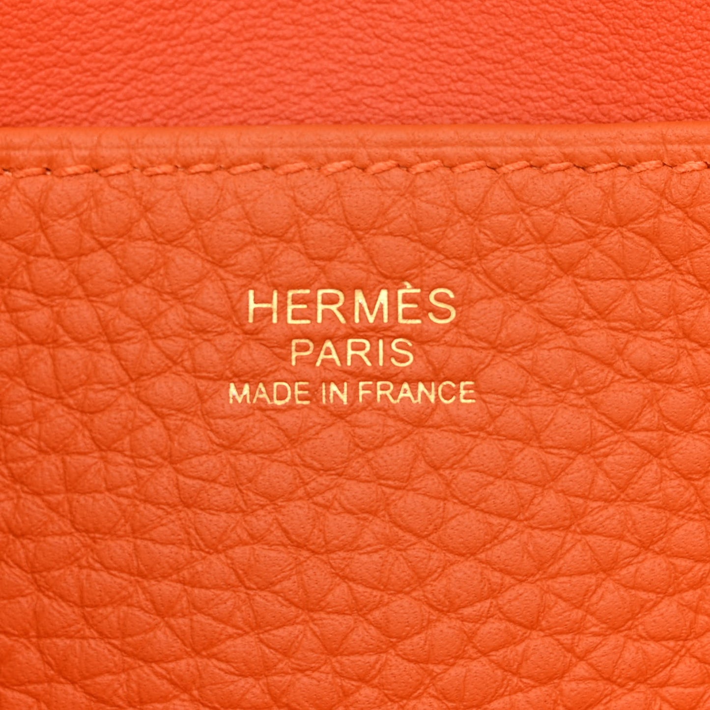 Taurillon Clemence Halzan 25 Orange Minium