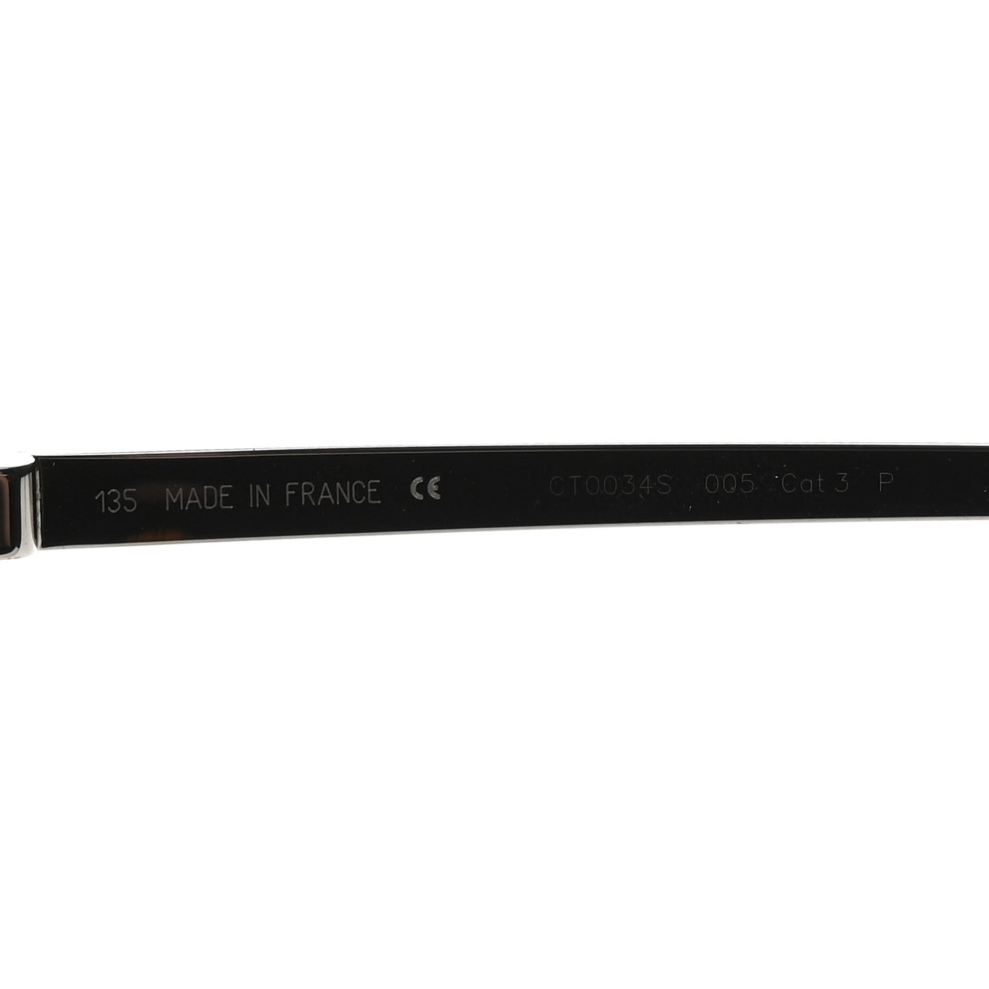 Santos de Cartier Sunglasses CT0034S Black