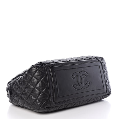 Chanel Lambskin Coco Cocoon Bowler Black 4 of 9