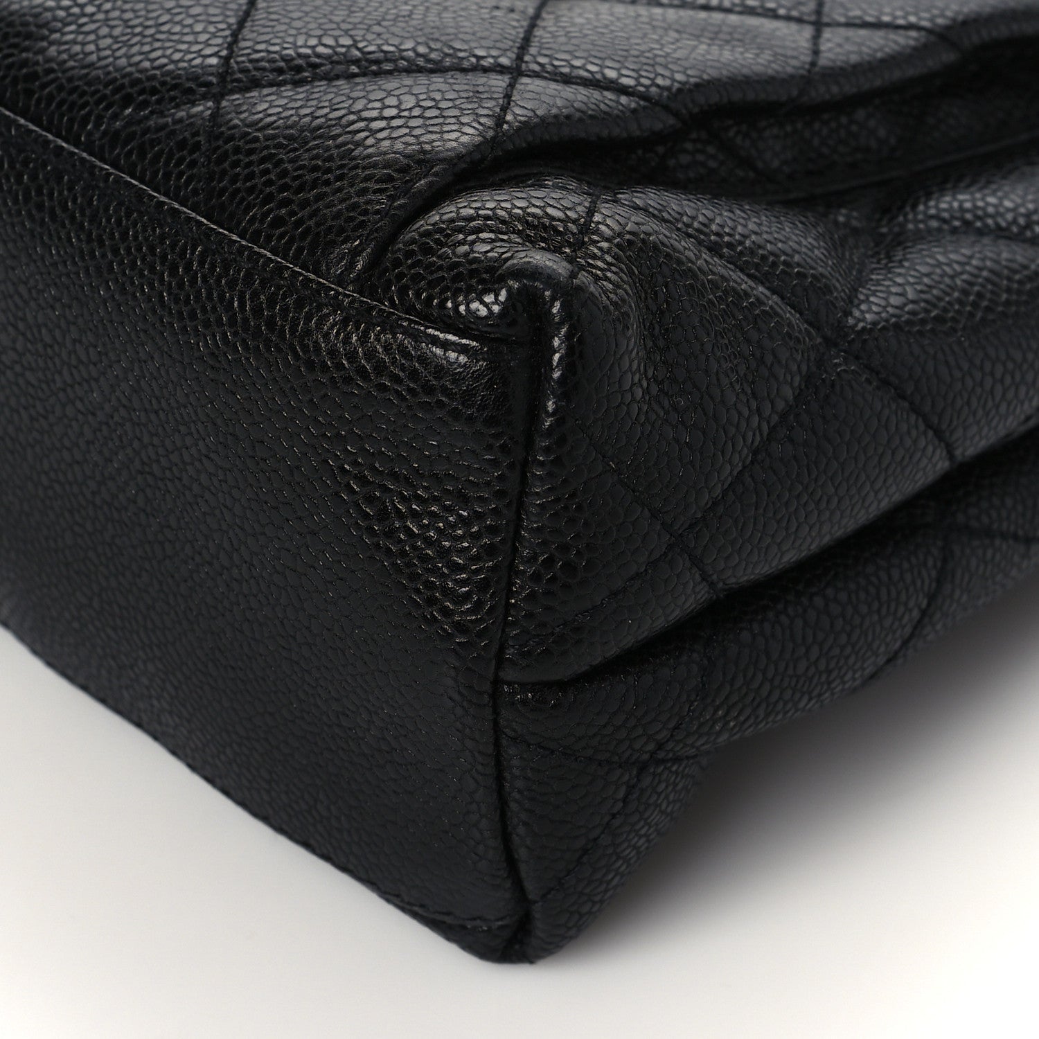Chanel Caviar Quilted Flap Shoulder Bag Black 12 of 12