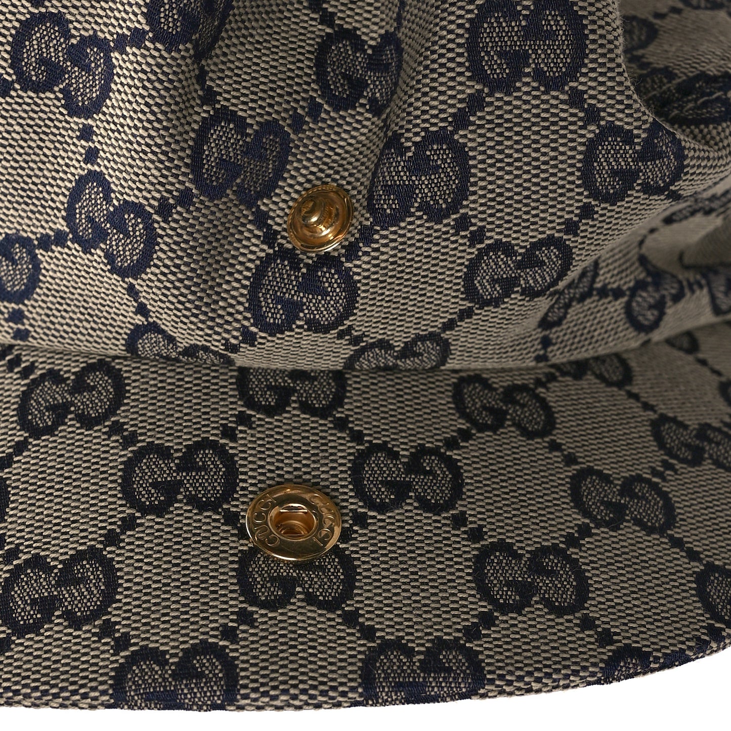 Monogram Flat Cap S Navy