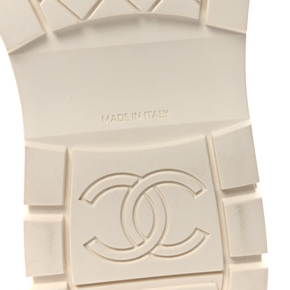 Chanel Lambskin Mary Jane Flats 41 White 7 of 10