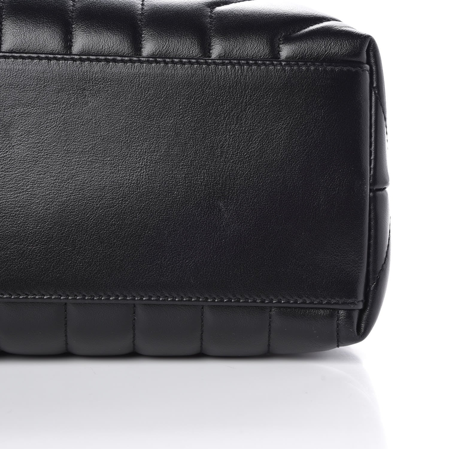 Saint Laurent Calfskin Y Quilted Monogram Medium Loulou Chain Satchel Black 9 of 10