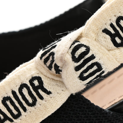 Christian Dior Technical Canvas Ribbon J Adior Slingback 65mm Pumps 40 Black 12 of 15