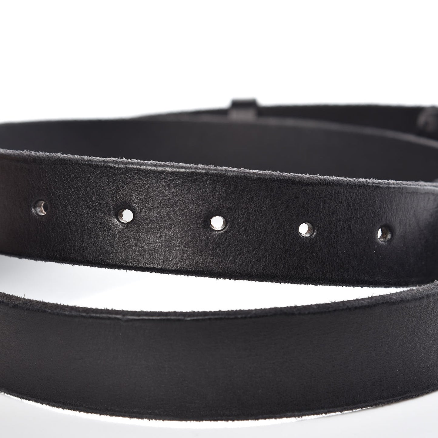 Cuoio Toscano Nickel Double G 30mm Belt 95 38 Black