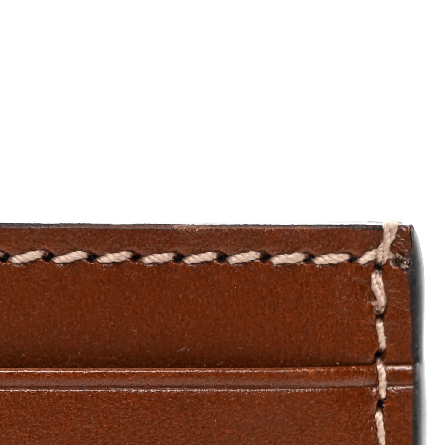 Gucci GG Supreme Monogram Calfskin Card Holder Beige Ebony Cuir 11 of 12