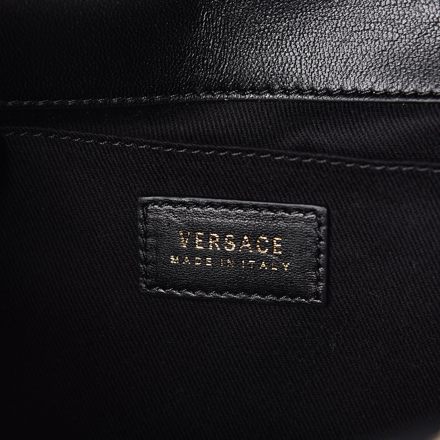 Versace Napa Print Bouquet Quilted Icon Dual Carry Bag Black Multicolor 6 of 10