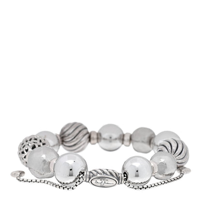 David Yurman Sterling Silver Elements Bead Bracelet 2 of 3